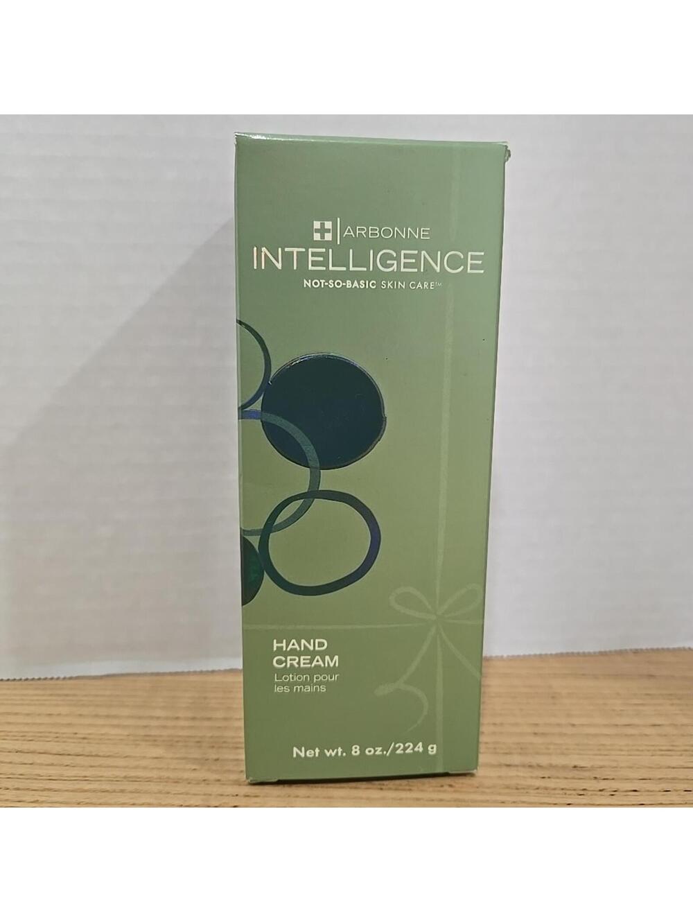 Arbonne Intelligence Not So Basic Hand Cream 8 oz Full Size New